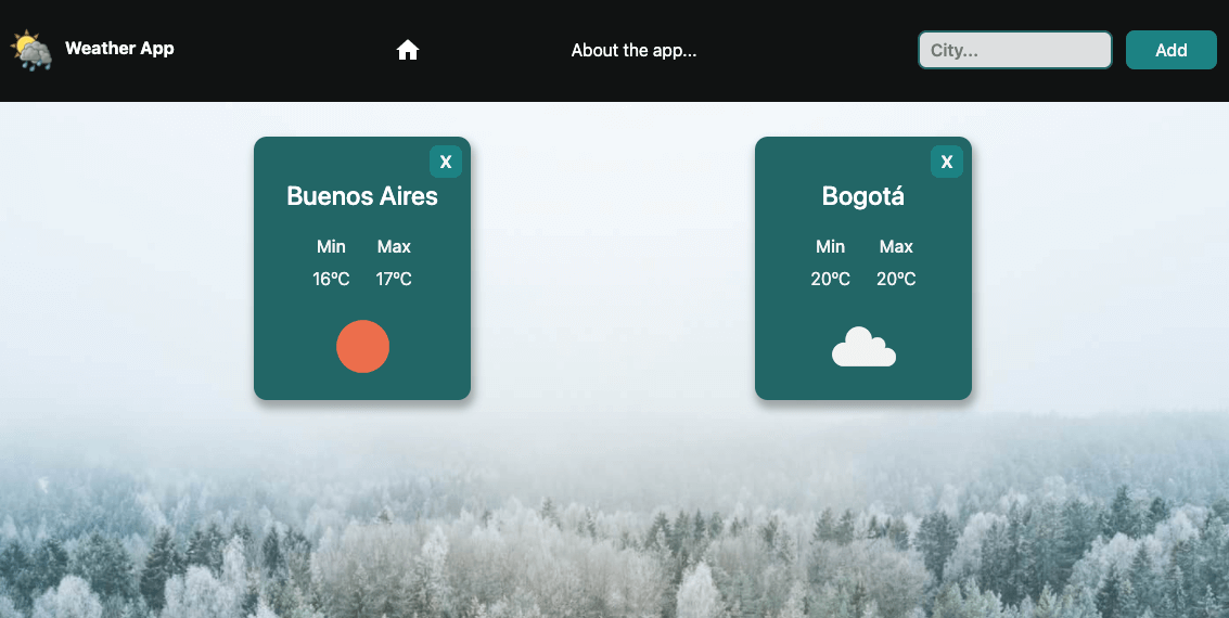 Project screenshot
